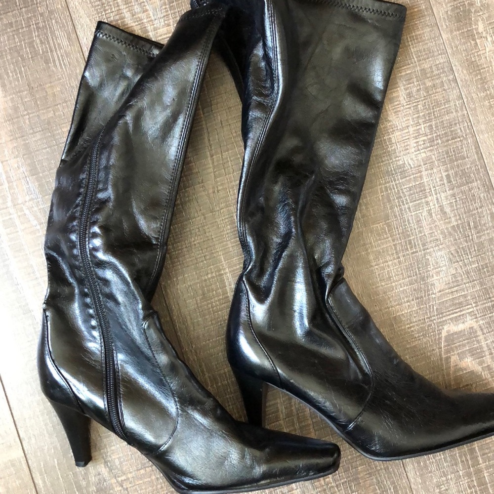 High dress boots